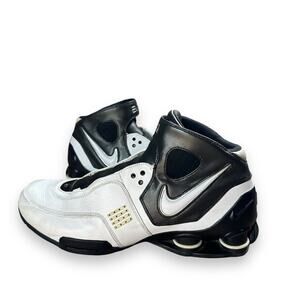 Nike Elite Basketball Shoes 314184-112 White and Black Sneakers Mens Size 13
